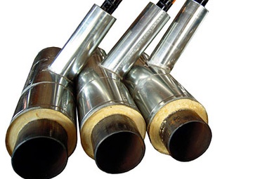 Тройники в ППУ-ПЭ(ОЦ) изоляции